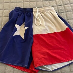 BOA USA Men’s Sm Texas Flag running shorts